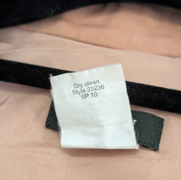 J.Crew Double Breasted Blazer Size Size 4 Blush Peach Tailored Quiet luxury Chic - Picture 5 of 6